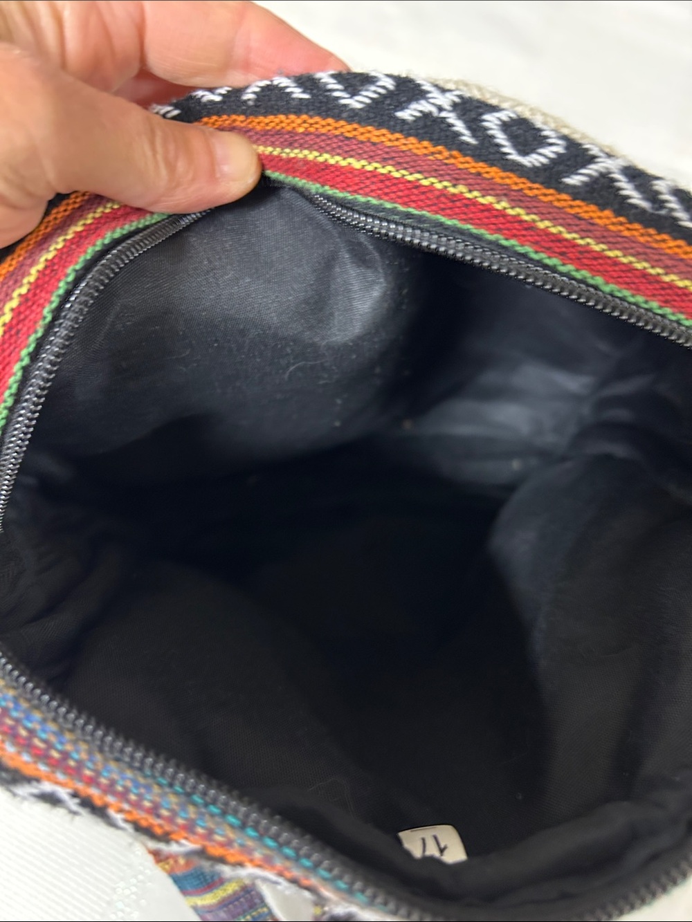 Himalayan hemp patchwork Crossbody bag image 5